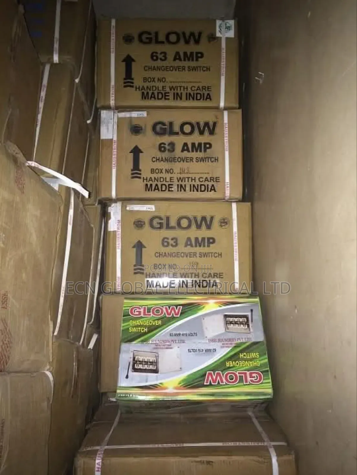 Glow 63a Electrical Changeover Switch