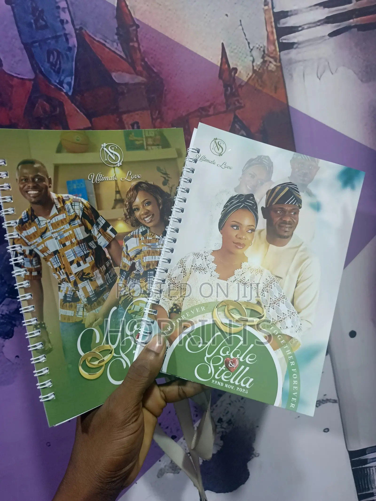 A5 Soft Cover Wedding Jotter