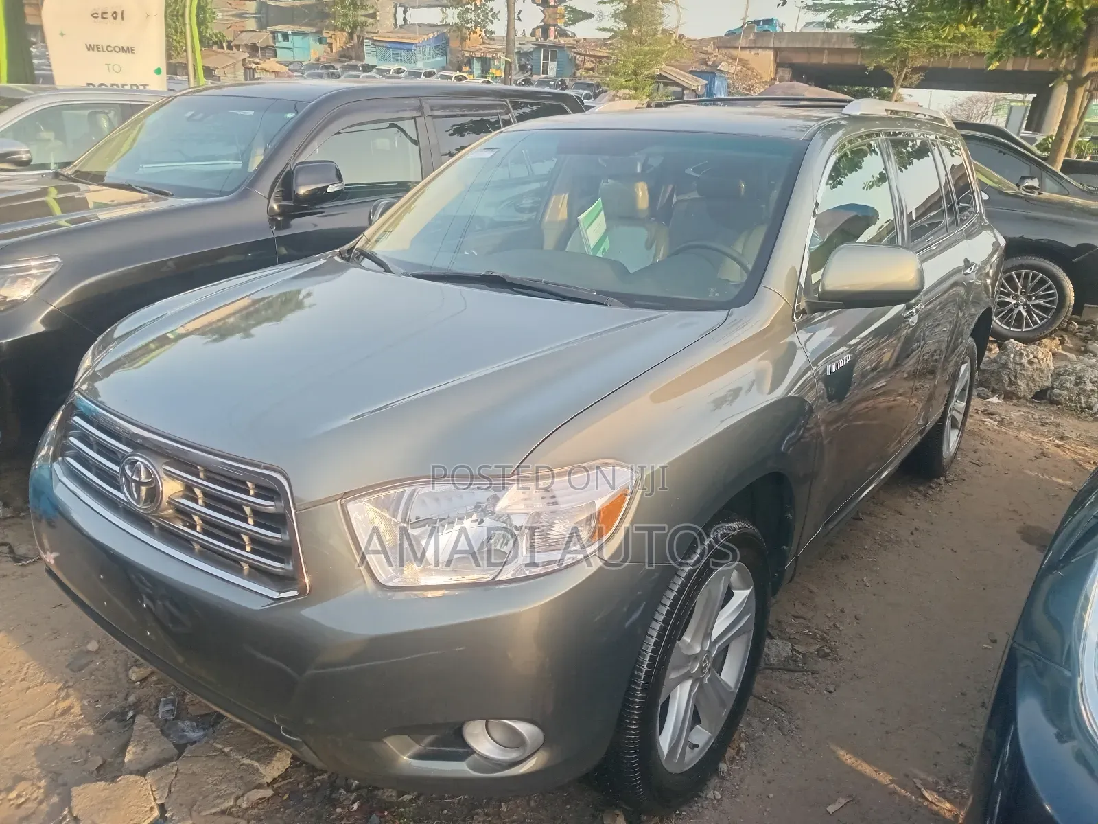 Toyota Highlander Limited 2008 Green
