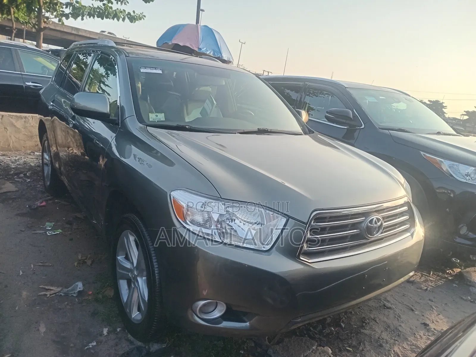 Toyota Highlander Limited 2008 Green