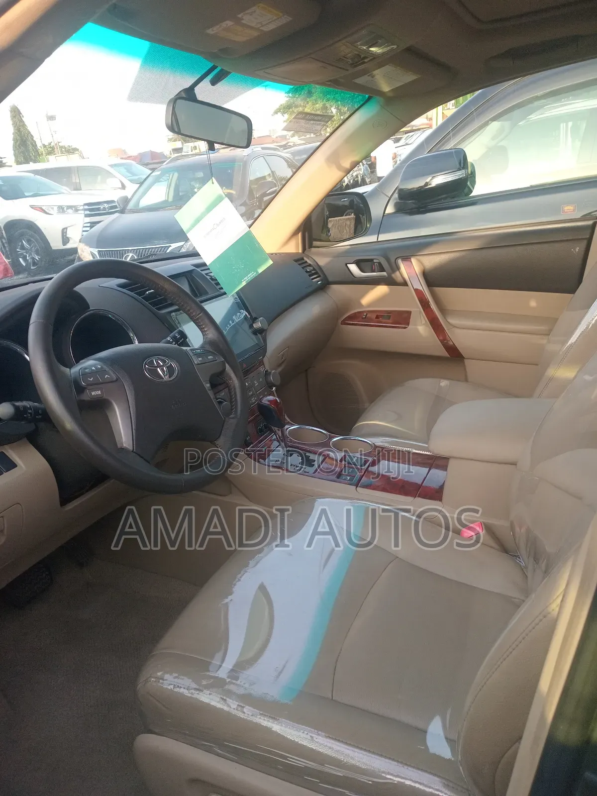 Toyota Highlander Limited 2008 Green