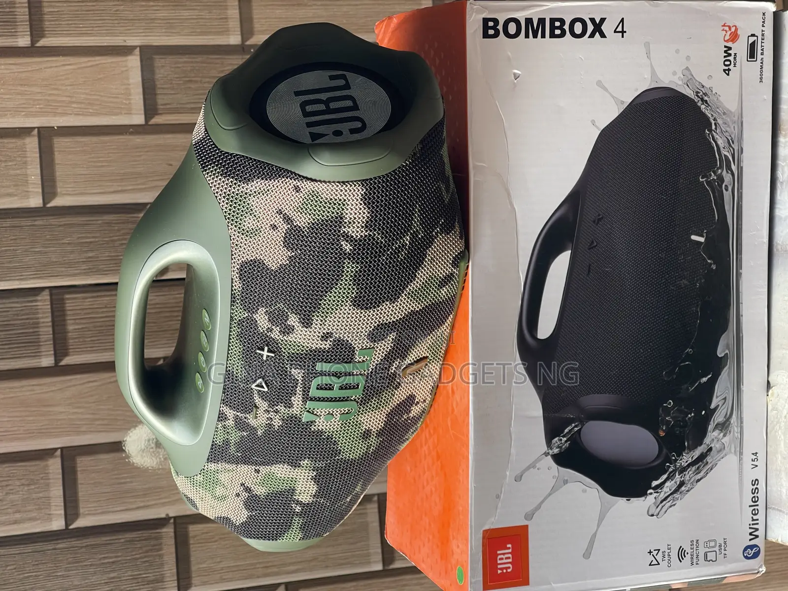 JBL Boombox 4 (40w) Wireless Bluetooth Speaker