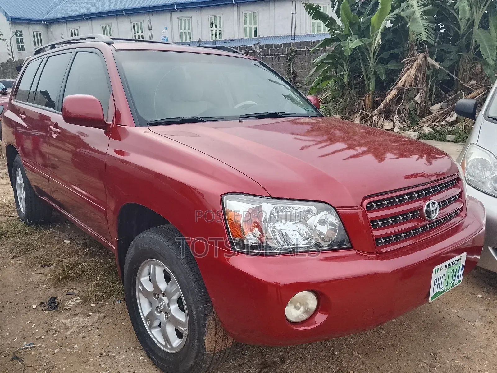 Toyota Highlander Base AWD 2004 Red