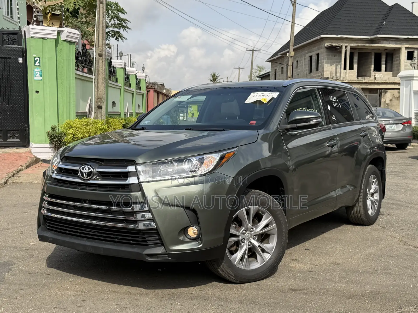 Toyota Highlander XLE 4dr SUV AWD (3.5L 6cyl 6A) 2014 Green