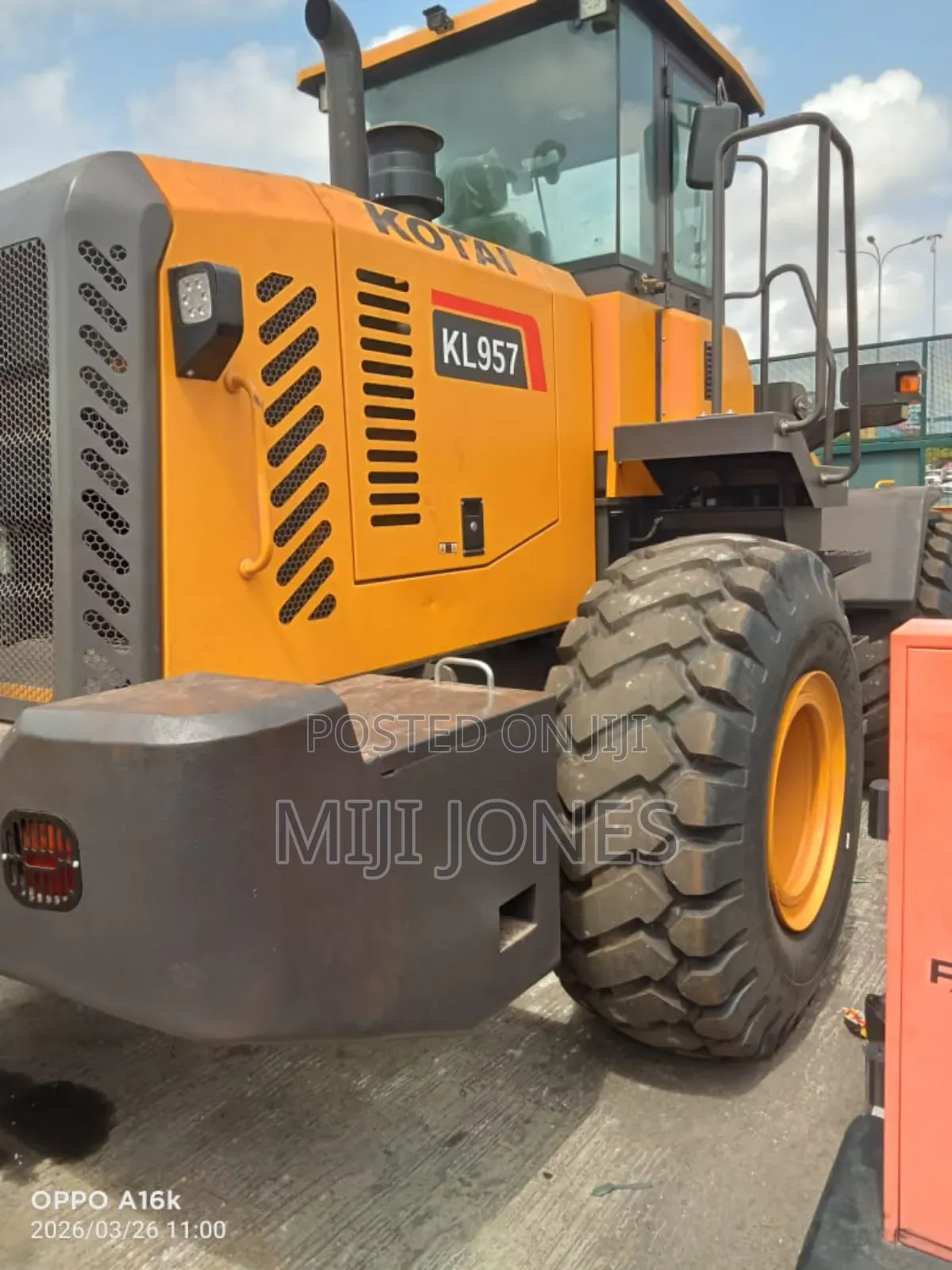 "Brand New Kotai Kl957 5t Wheel Loader for Sale"