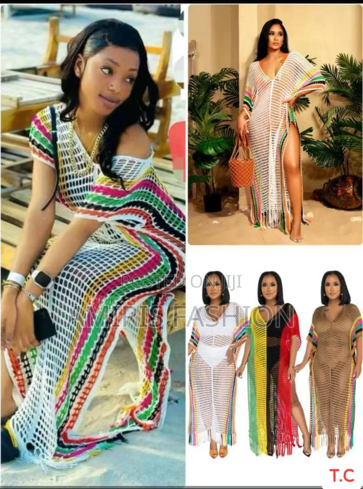 Very Beautiful Crochet Beach Gown