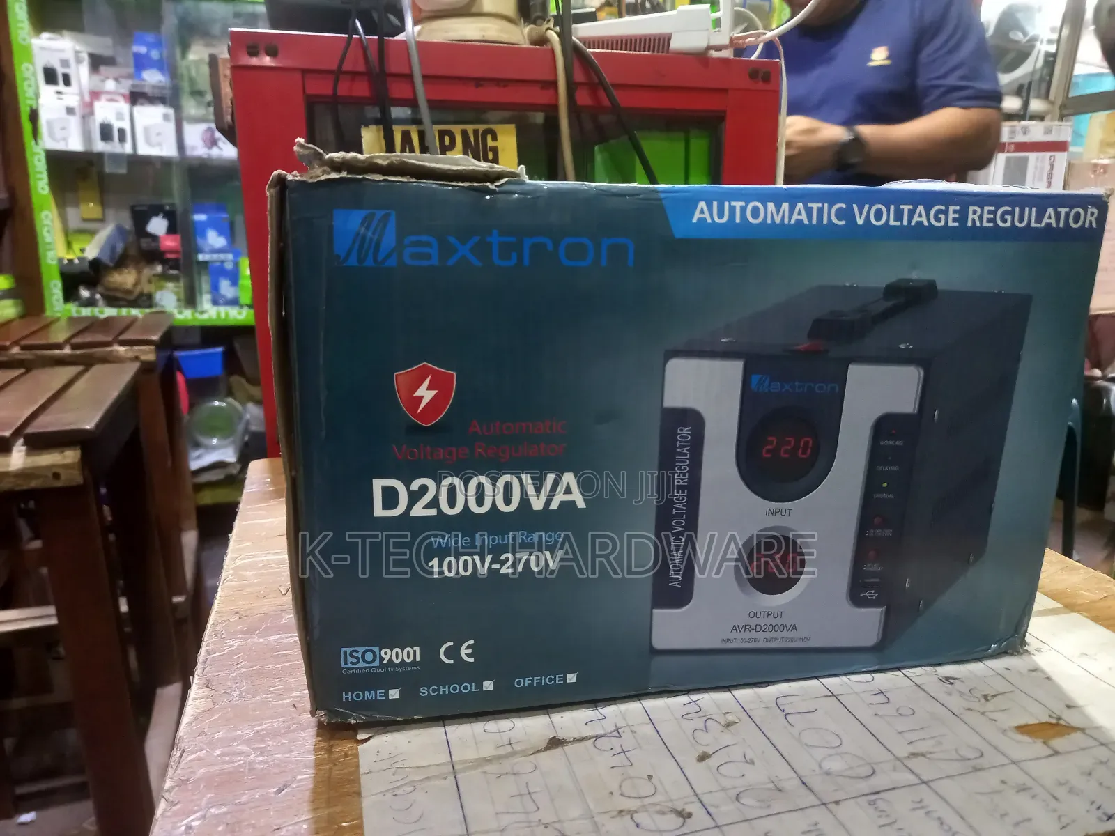 Maxtron Avr-d2000va(2kva)Stabilizer