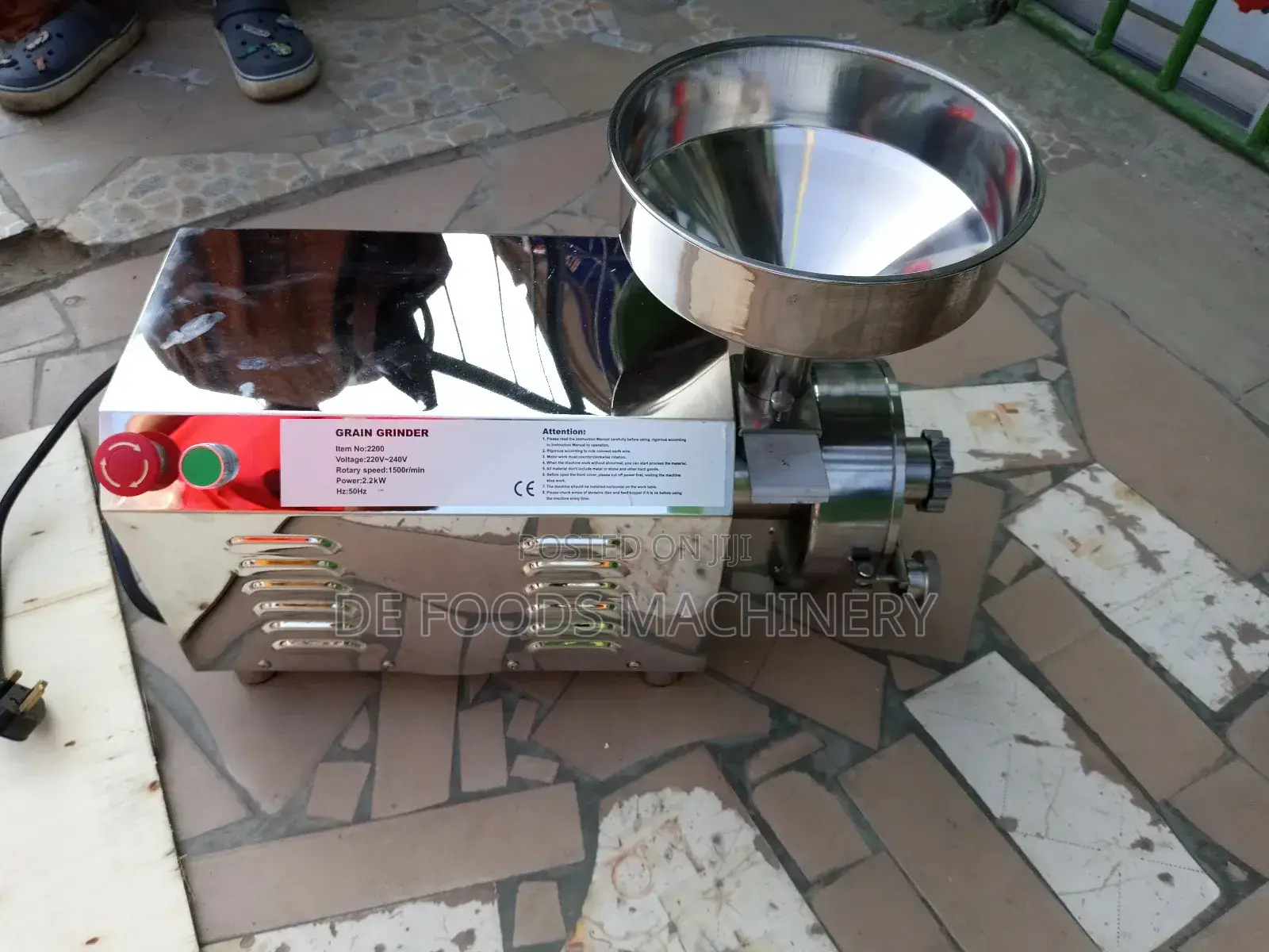 Industrial Stainless Grinder
