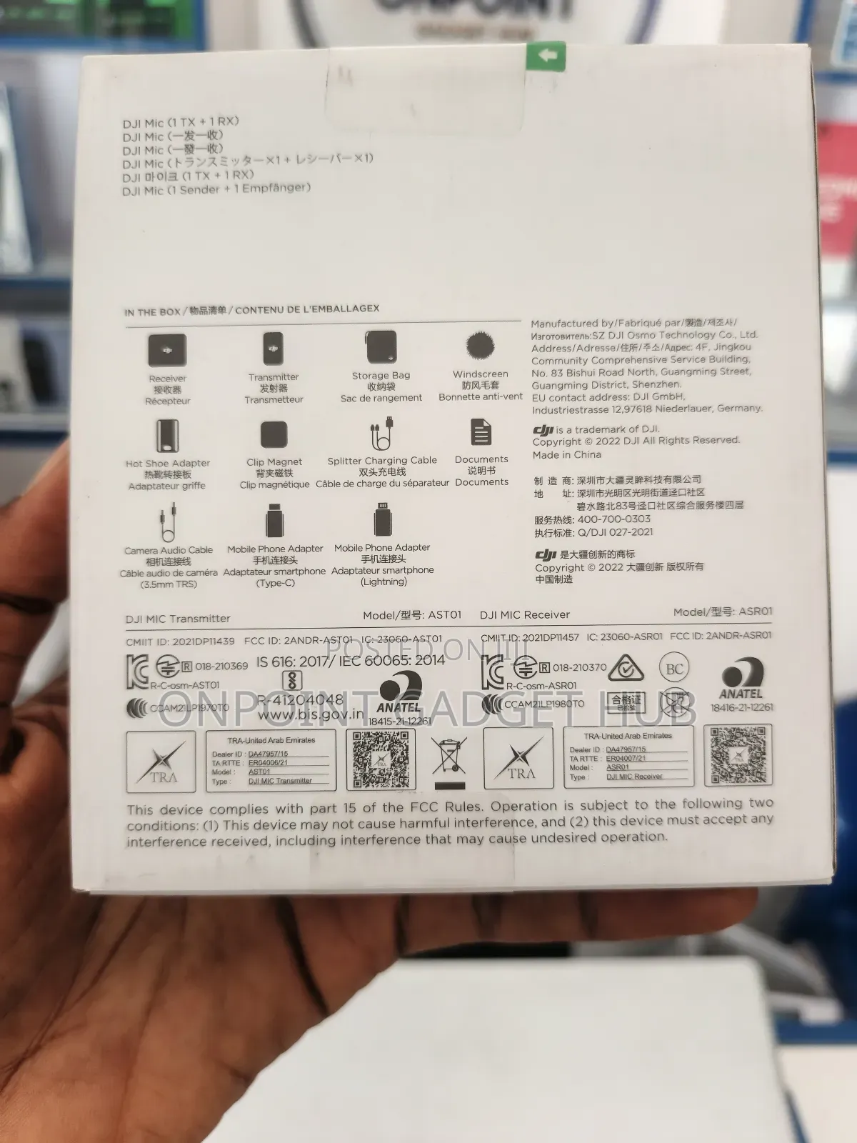 Dji Mic 2 1transmitter + 1rx