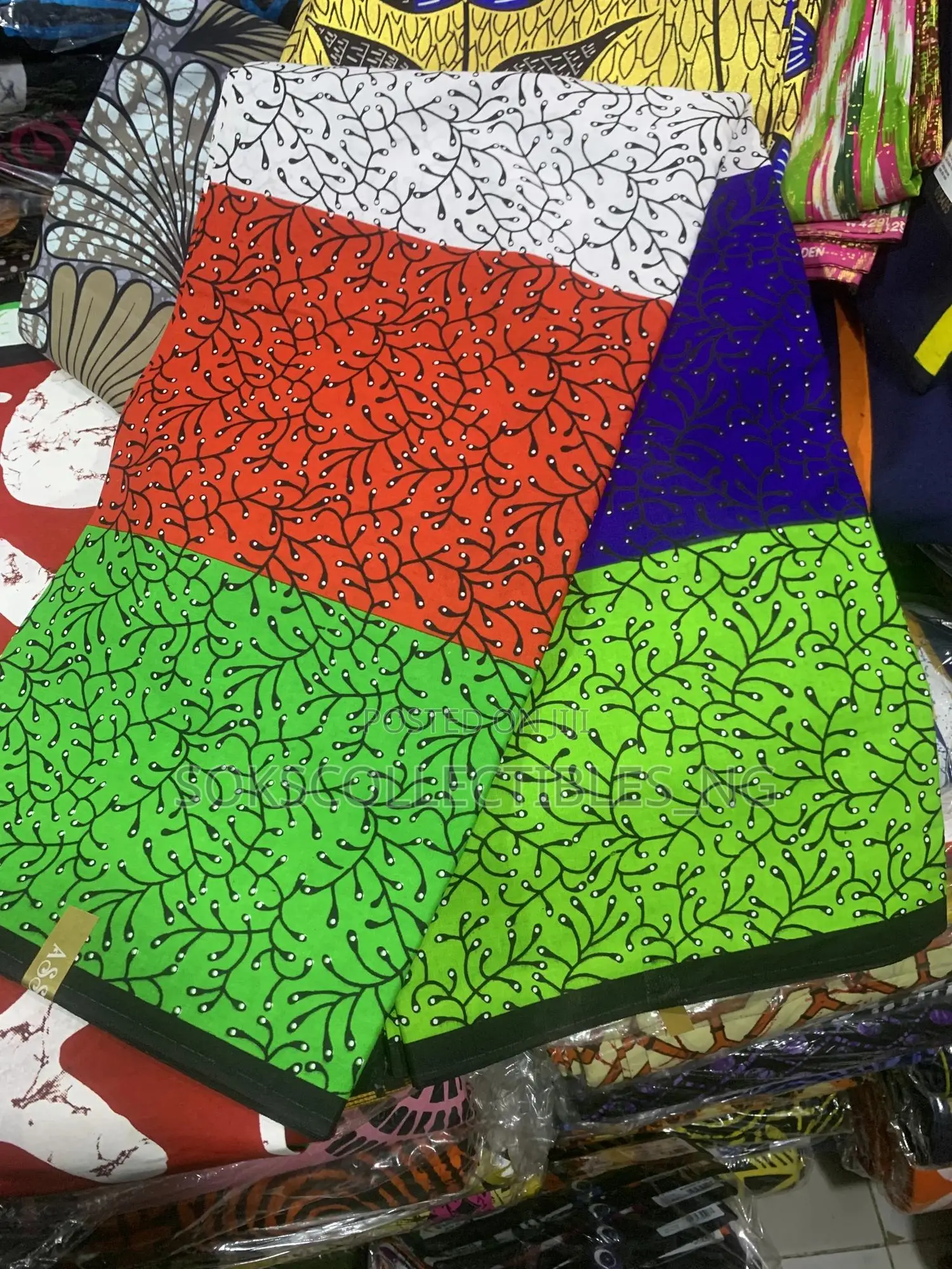 Guarantee Print Wax Assorted 6 Yards