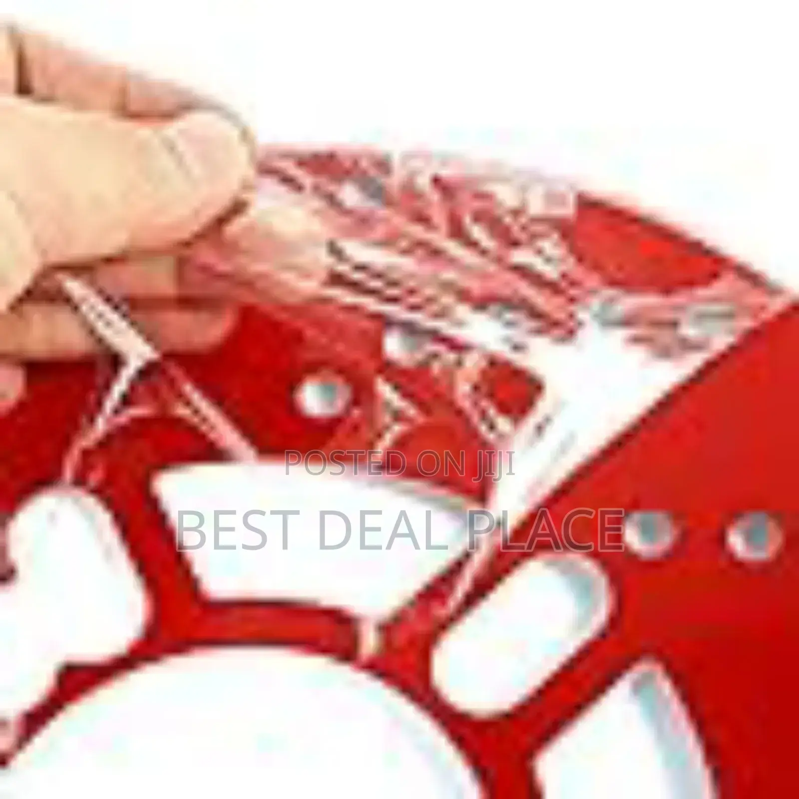 Sport Brake Disc Cover – Stylish Car Wheel Upgrade 2pcs Set Red