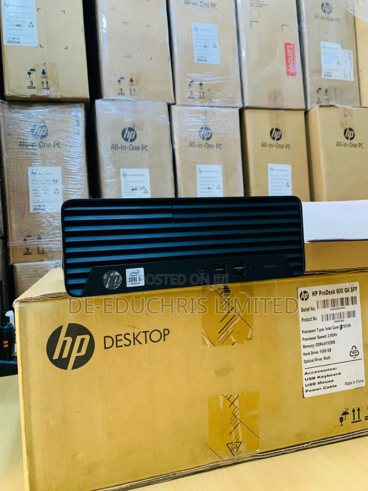 New Desktop Computer HP ProDesk 400 8GB Intel Core i5 HDD 1T