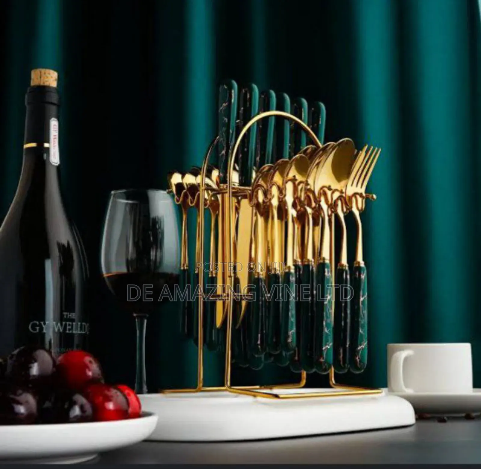 Stainless Cutlery Set 24pcs Fork Spoon Nd Knife