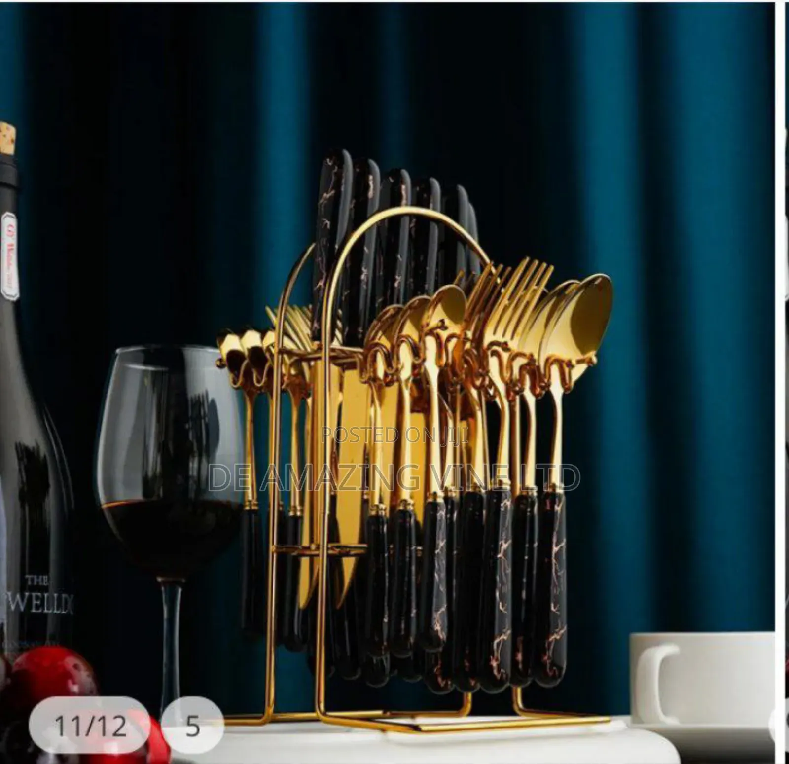 Stainless Cutlery Set 24pcs Fork Spoon Nd Knife