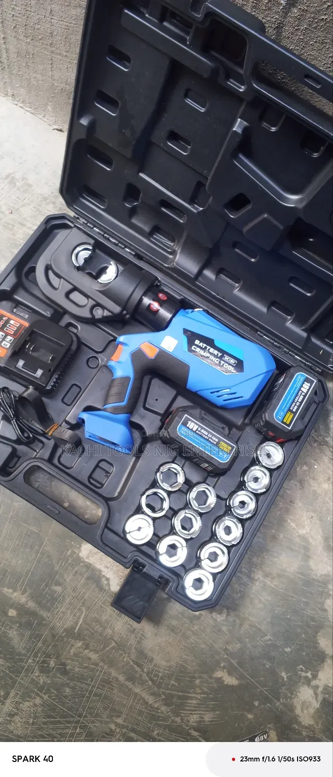 Cordless Cable Cutter Machine