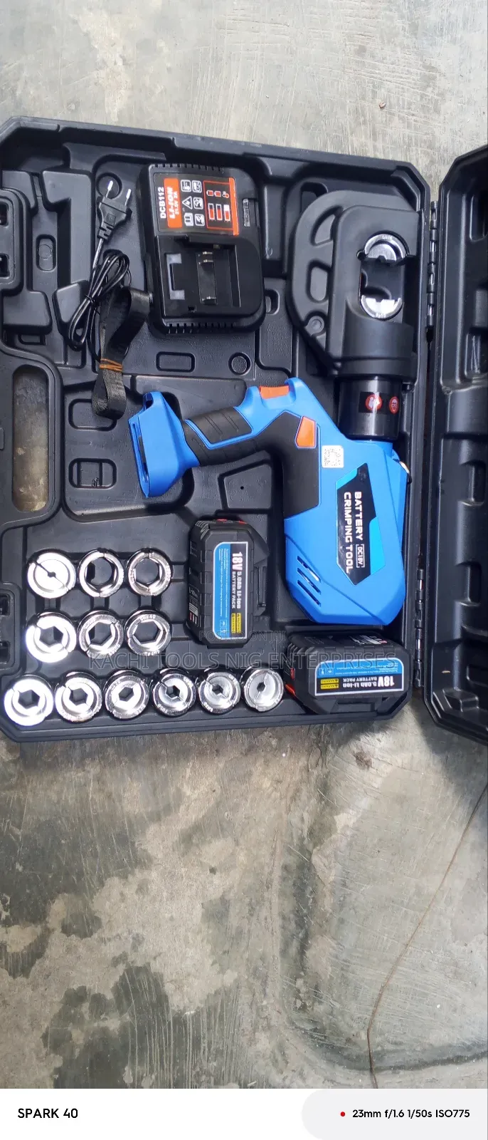 Cordless Cable Cutter Machine