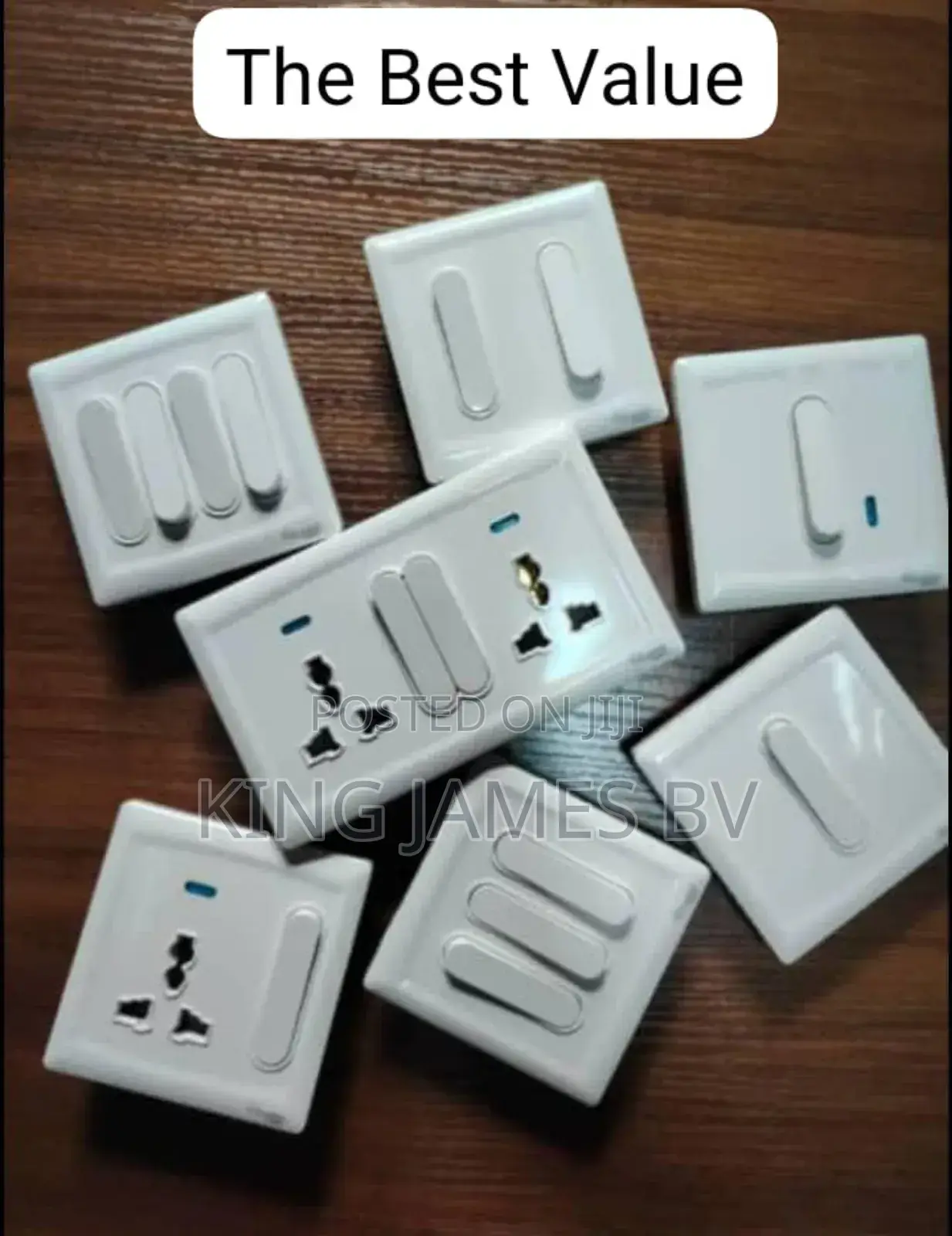 Turkey White Switches and Socket