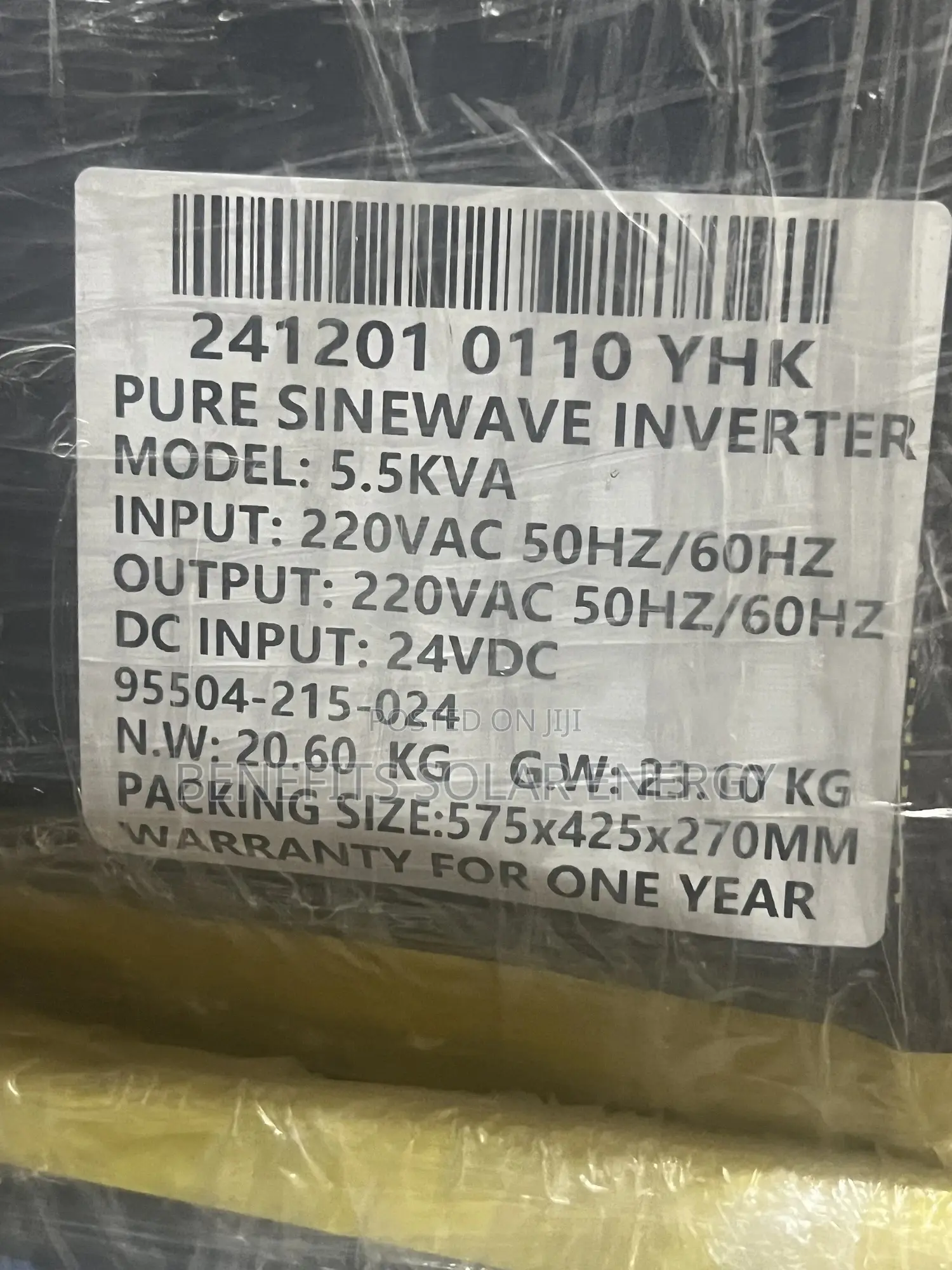5.5kva 24v Yohako Inverter