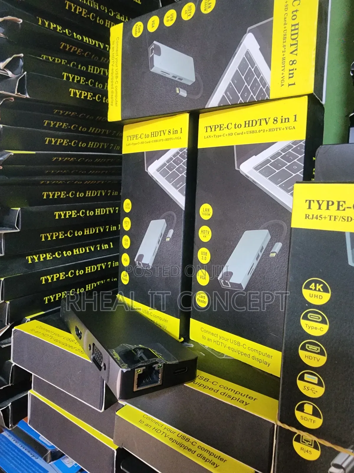 8 in 1 Type-C Dock Station