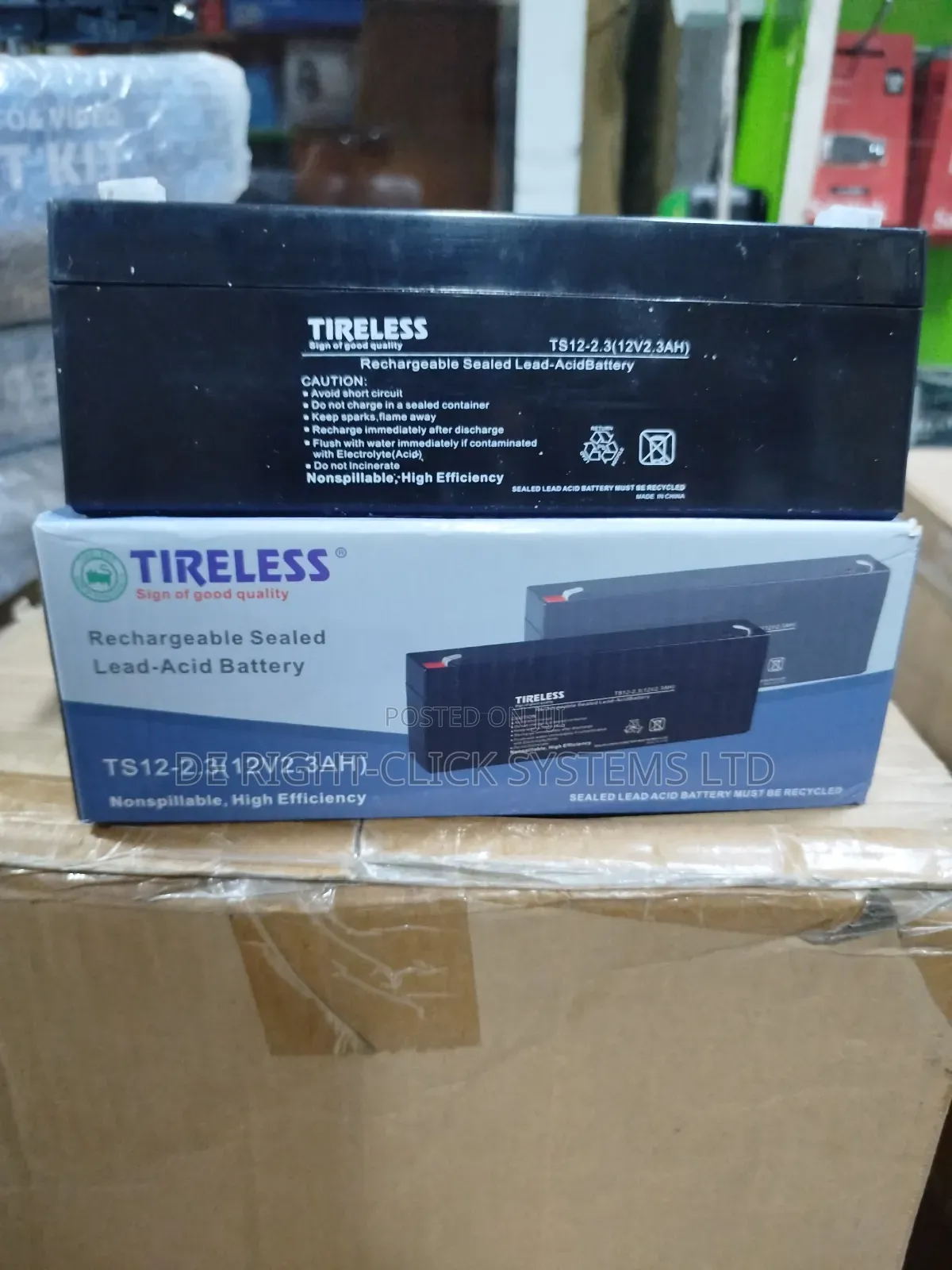 Tireless 12v 2.3ah Replacement Battery