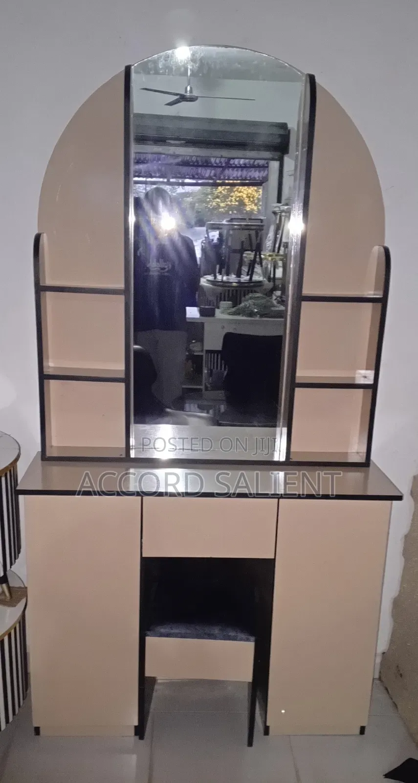 Dressing Mirror With Cupboard