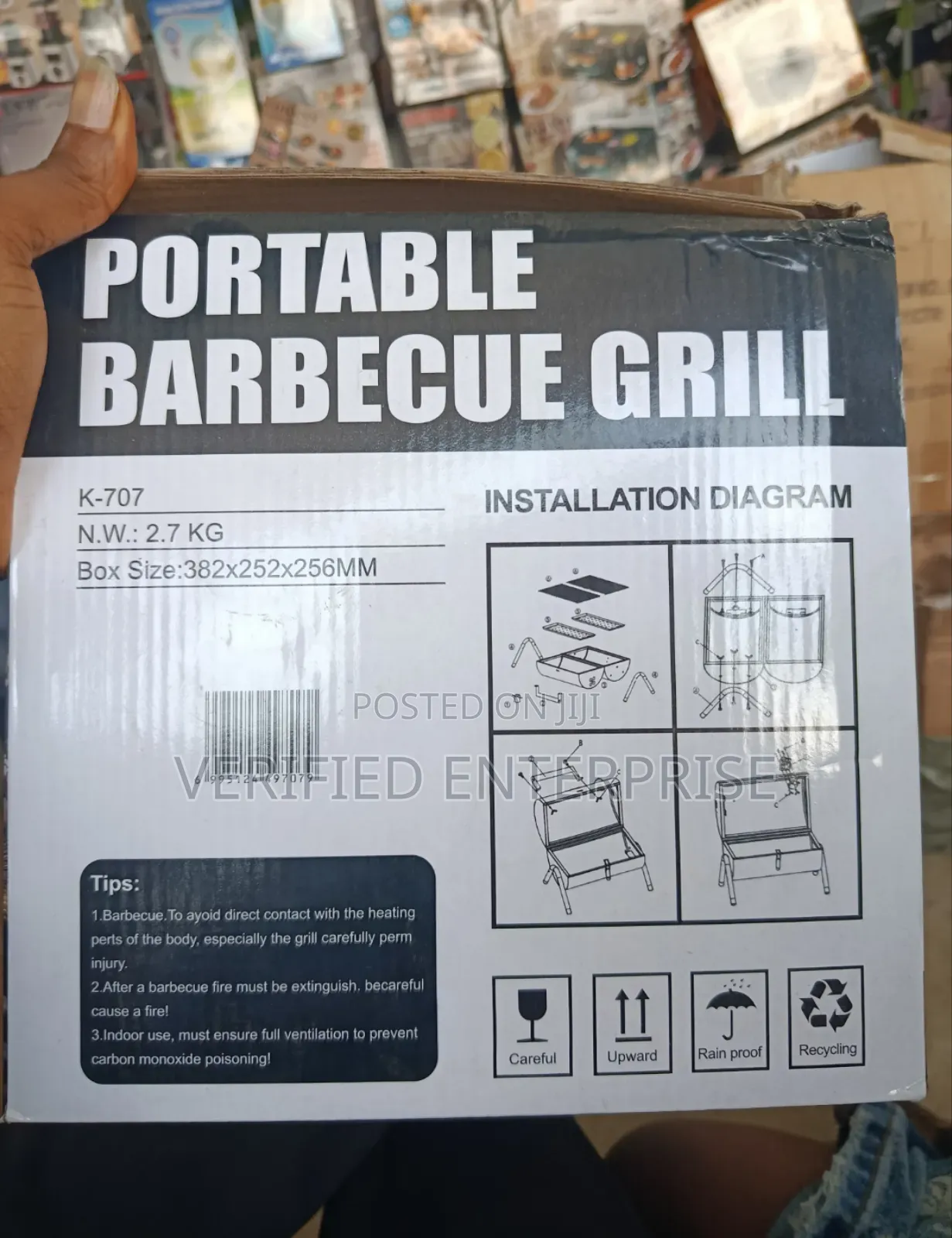 Portable Barbecue Grill