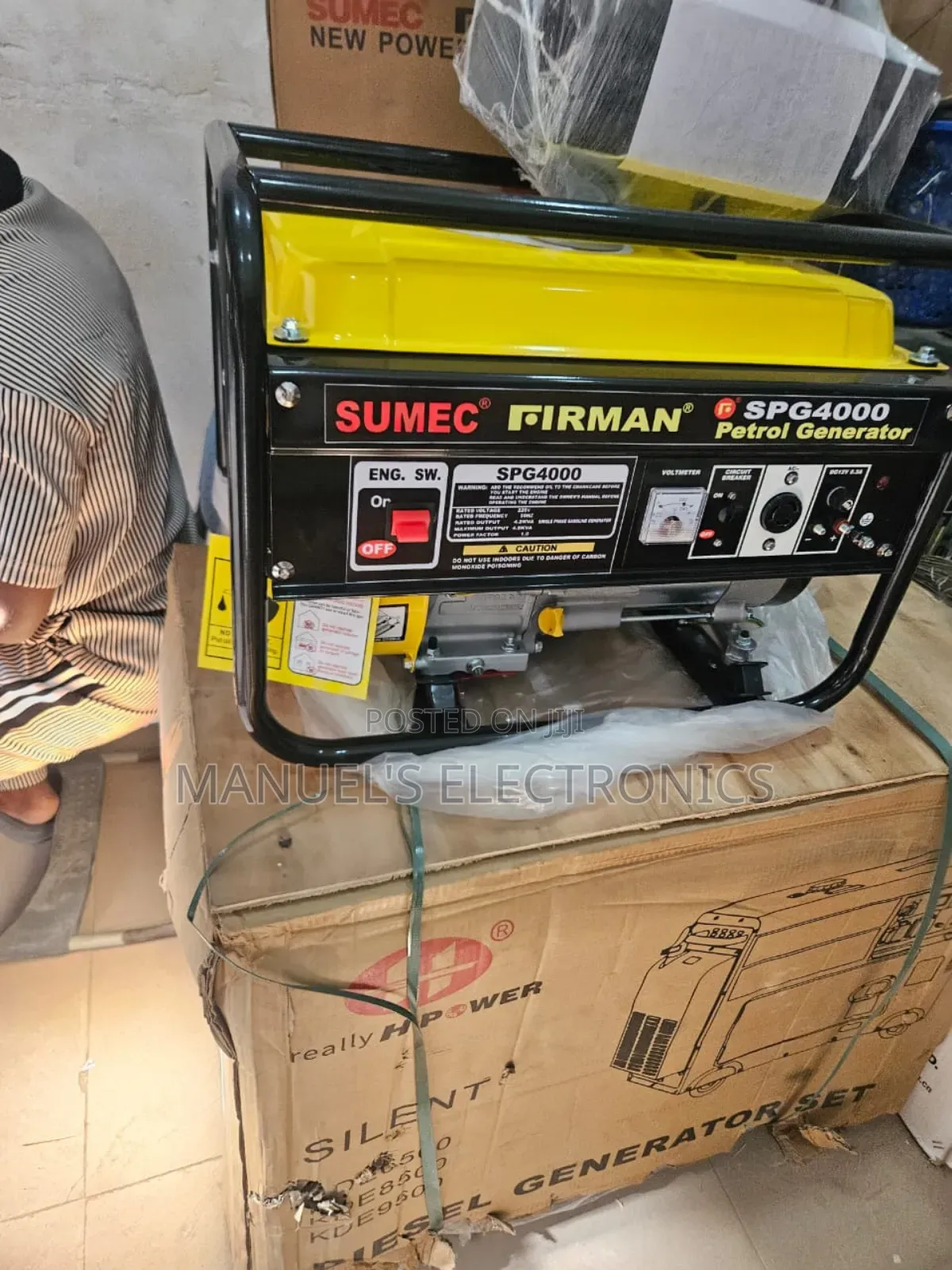 Come I Have Brand New Sumec Firman Petrol Gen 4.5kva 100% Copper Coil