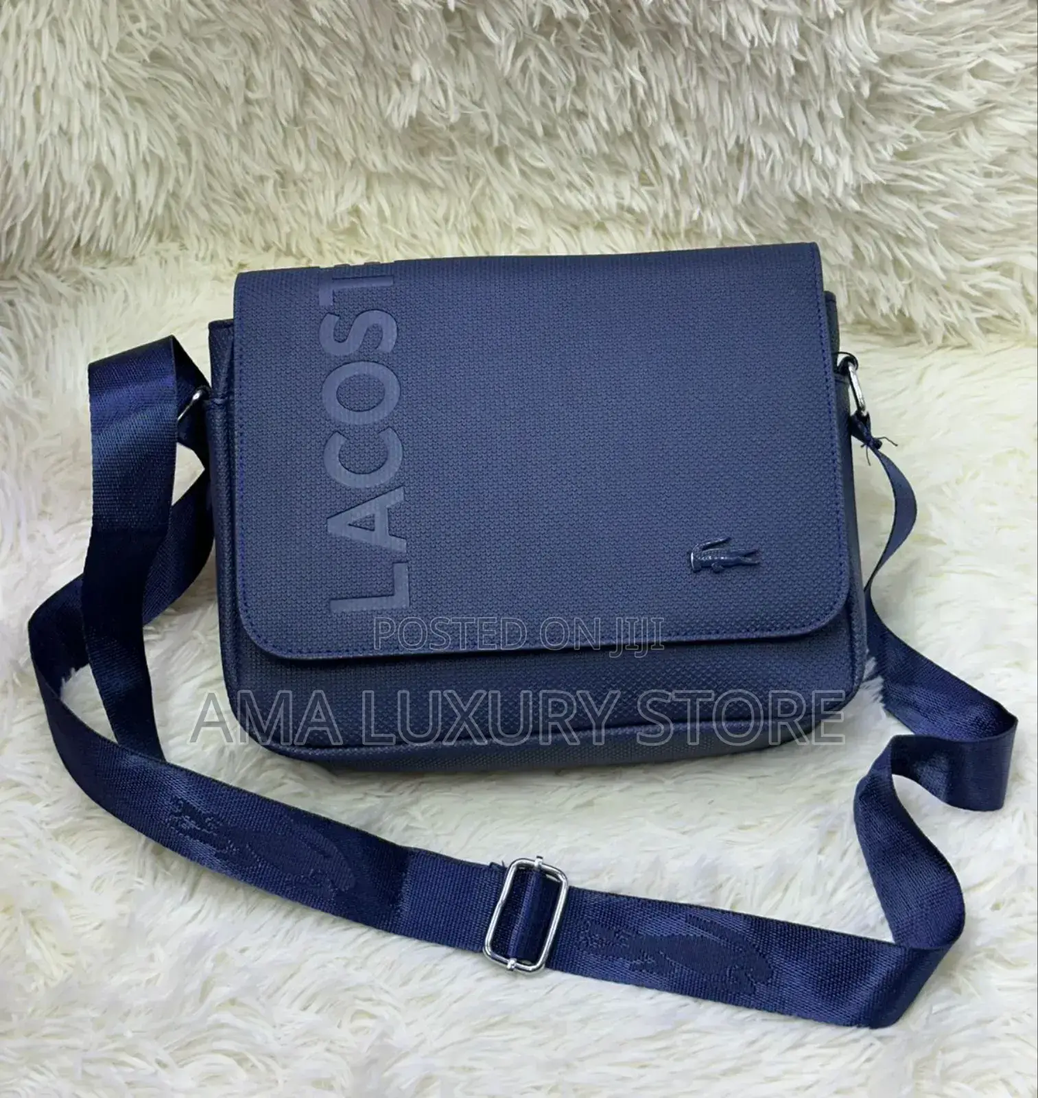 Lacoste Luxury Designer Men's Crossbody Side Bags