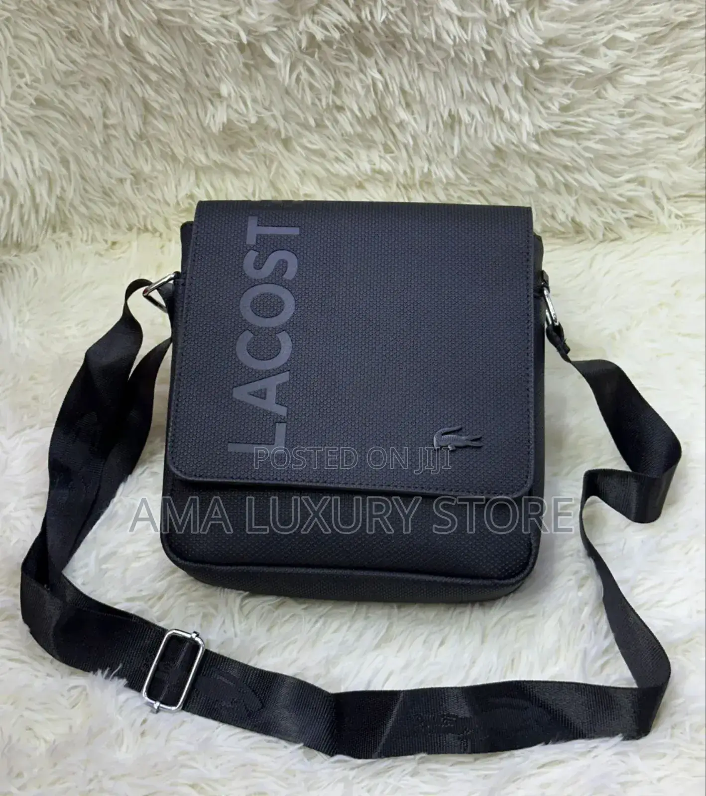 Lacoste Luxury Designer Men's Crossbody Side Bags