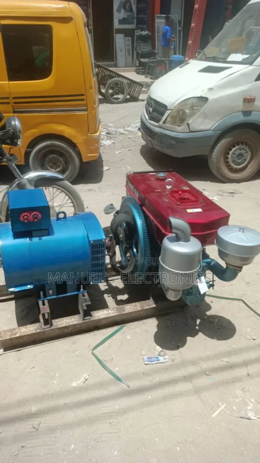 A Brand New Basic Diesel Generator 12kva With 1115 Engine Manual Start