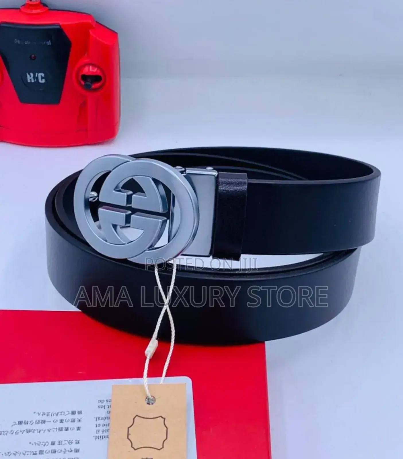 Gucci Genuine Leather Men's Luxury Belt