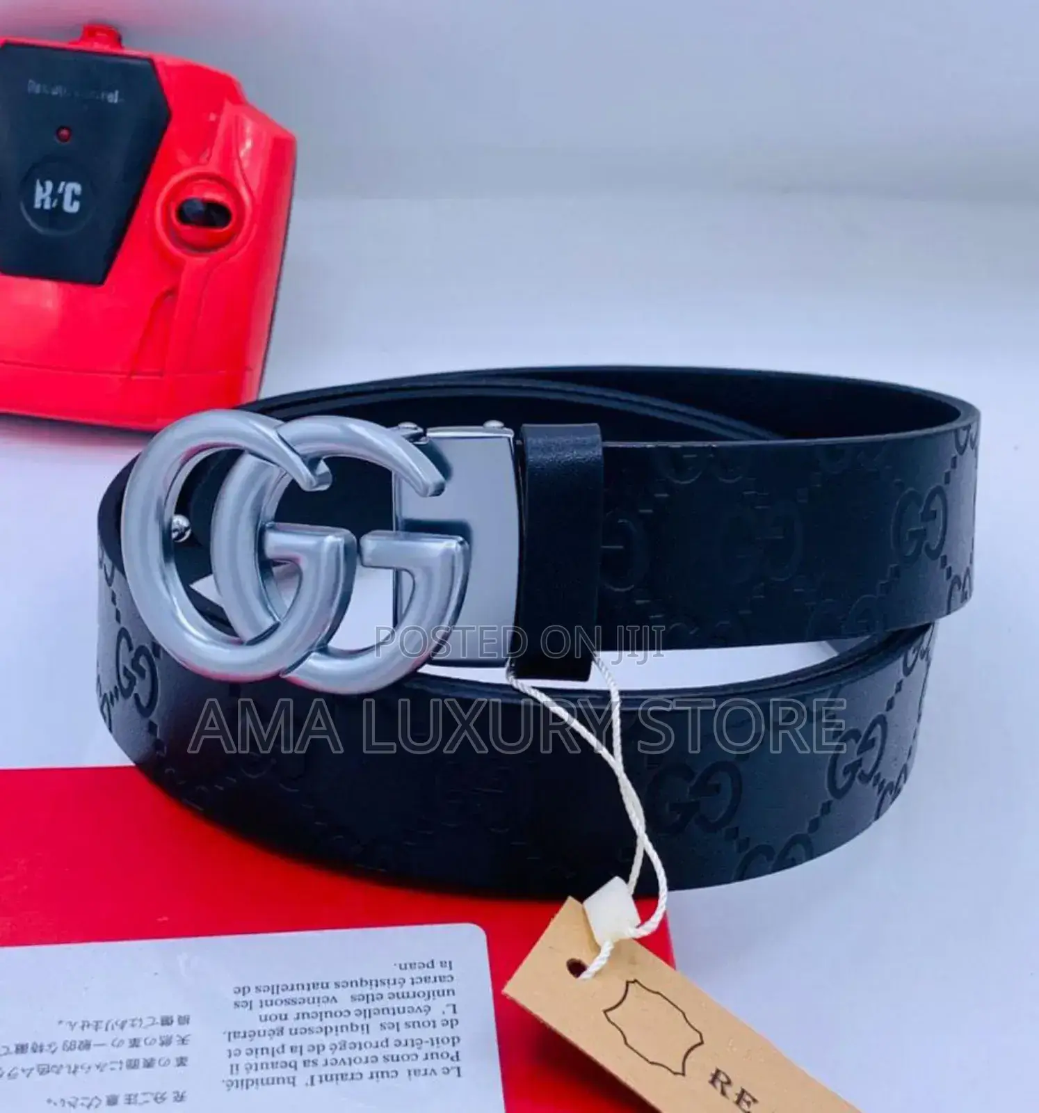 Gucci Genuine Leather Men's Luxury Belt