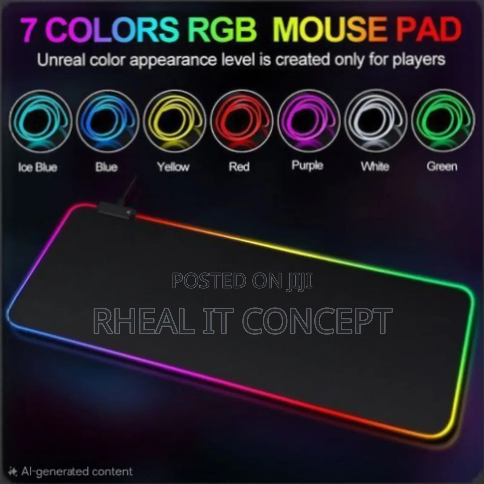 RGB Gaming Mouse Pad