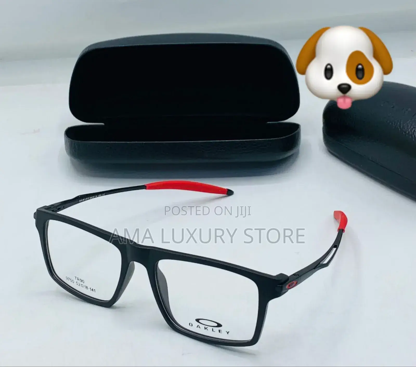 Oakley Luxury Designer Transparent Clear Lense Glasses
