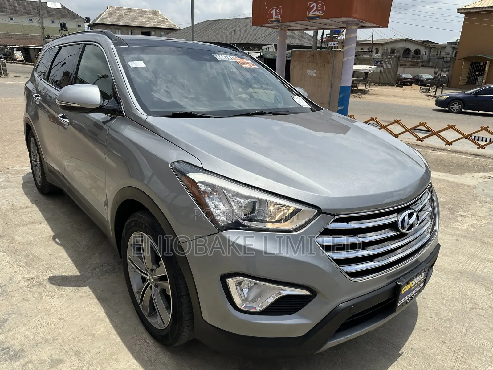 Hyundai Santa Fe Limited 4dr SUV AWD w/Saddle Interior (3.3L 6cyl 6A) Silver