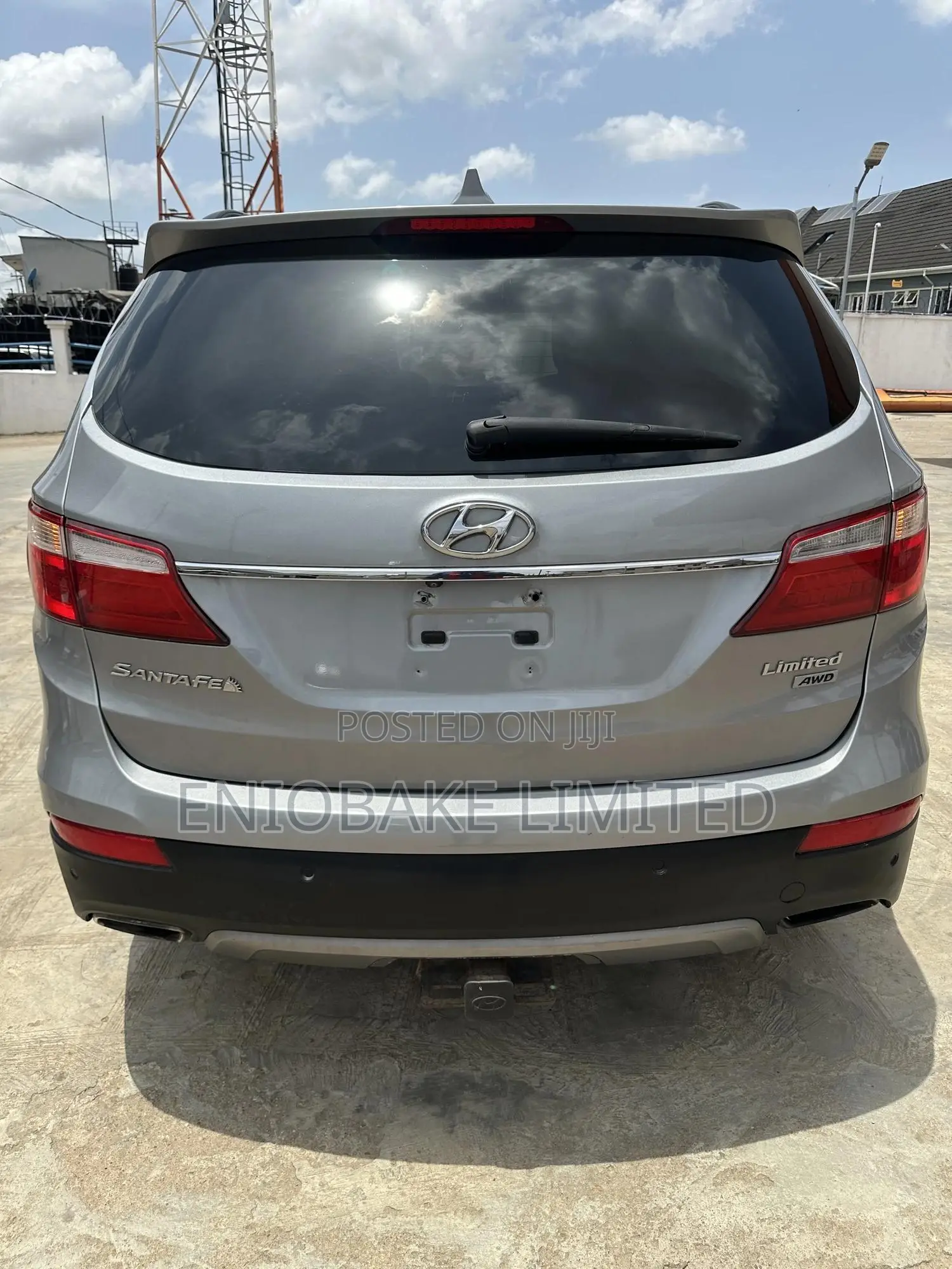 Hyundai Santa Fe Limited 4dr SUV AWD w/Saddle Interior (3.3L 6cyl 6A) Silver