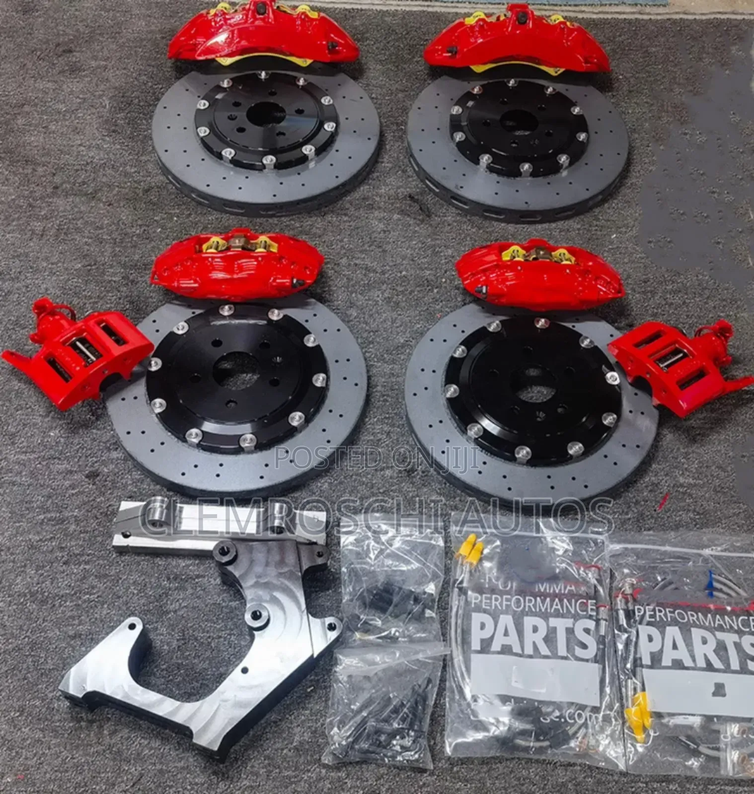 High Quality Certified Complete Original New Sport Brake Disc, Pads