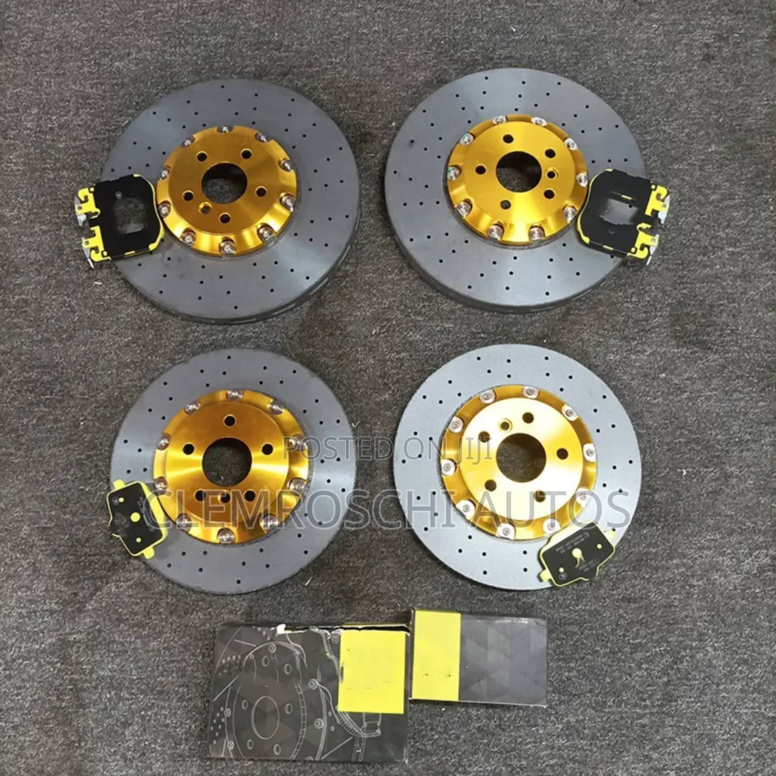 High Quality Certified Complete Original New Sport Brake Disc, Pads