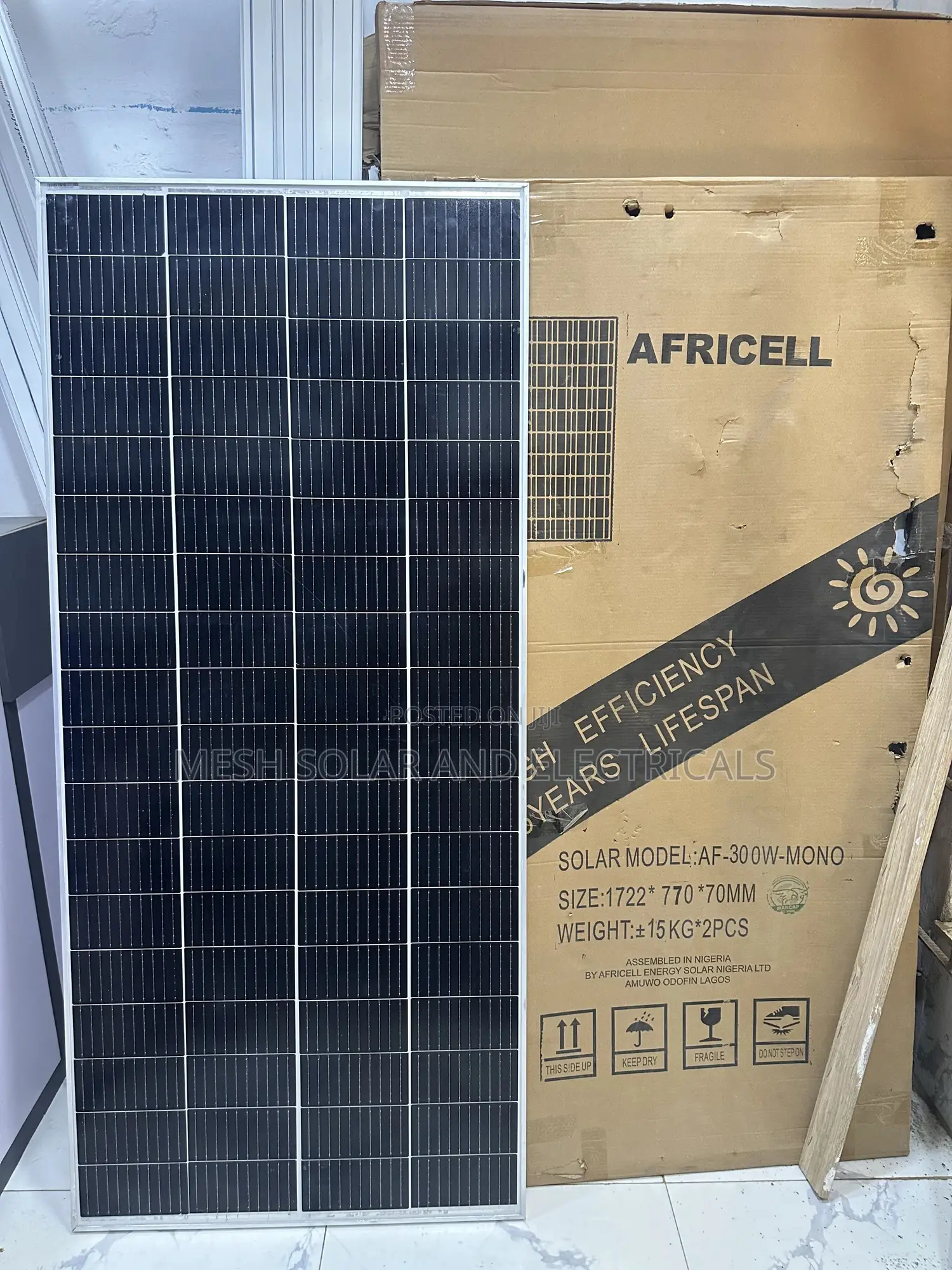 300w Mono-Crystalline Solar Panel
