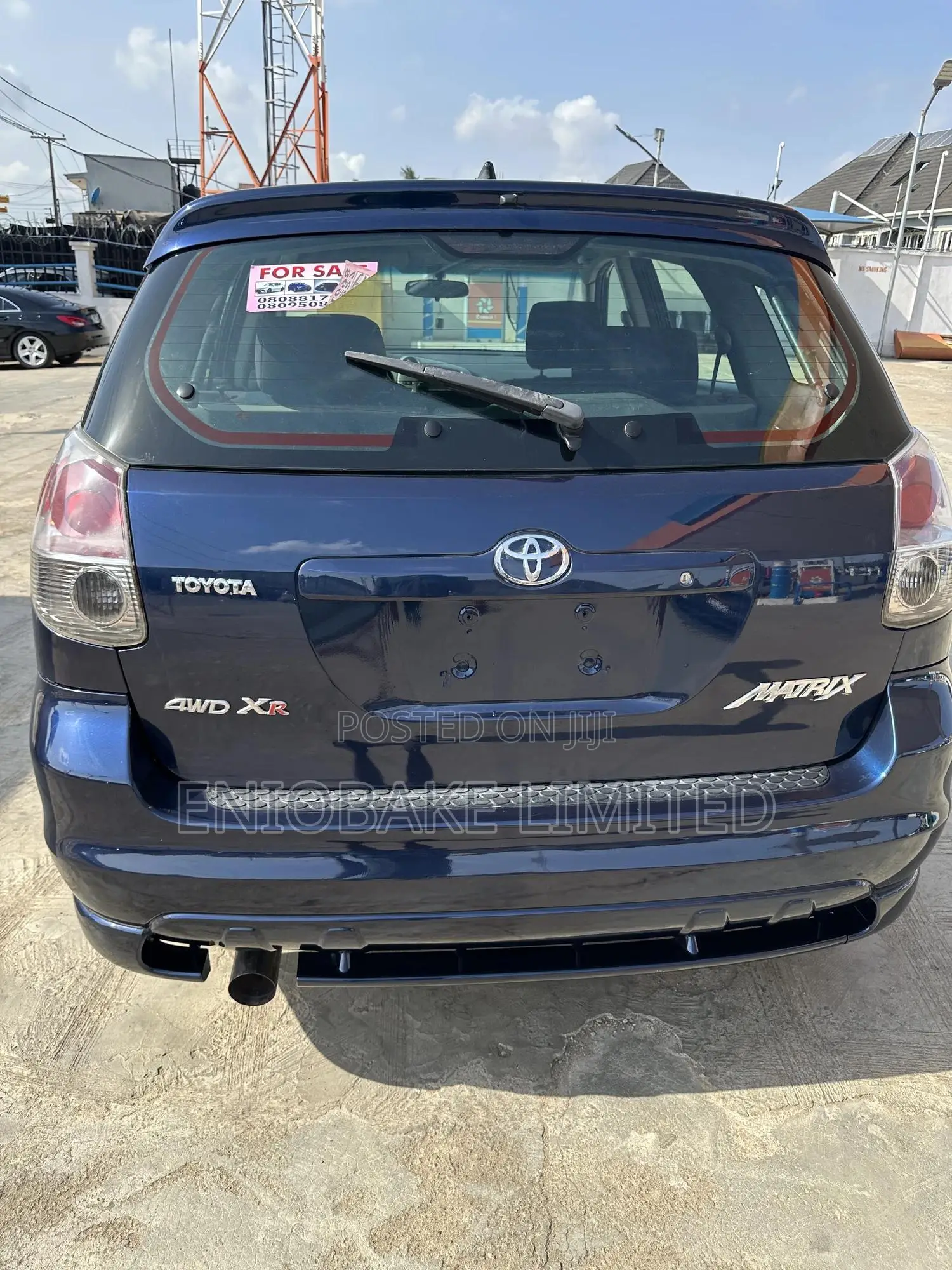 Toyota Matrix XRS Hatchback FWD (1.8L 4cyl 6M) 2006 Blue