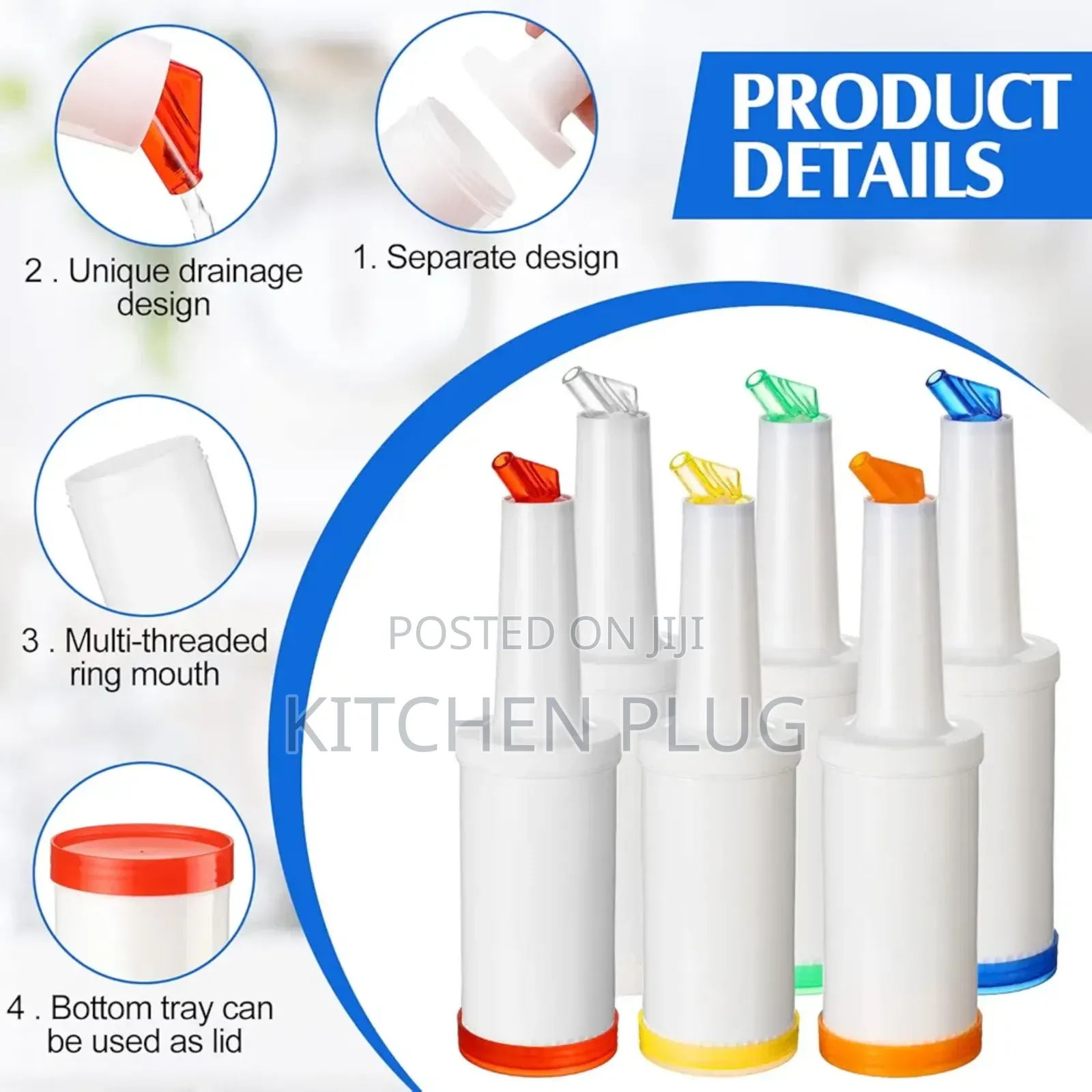 Store 'N Pour Bottle, Syrup Dispenser