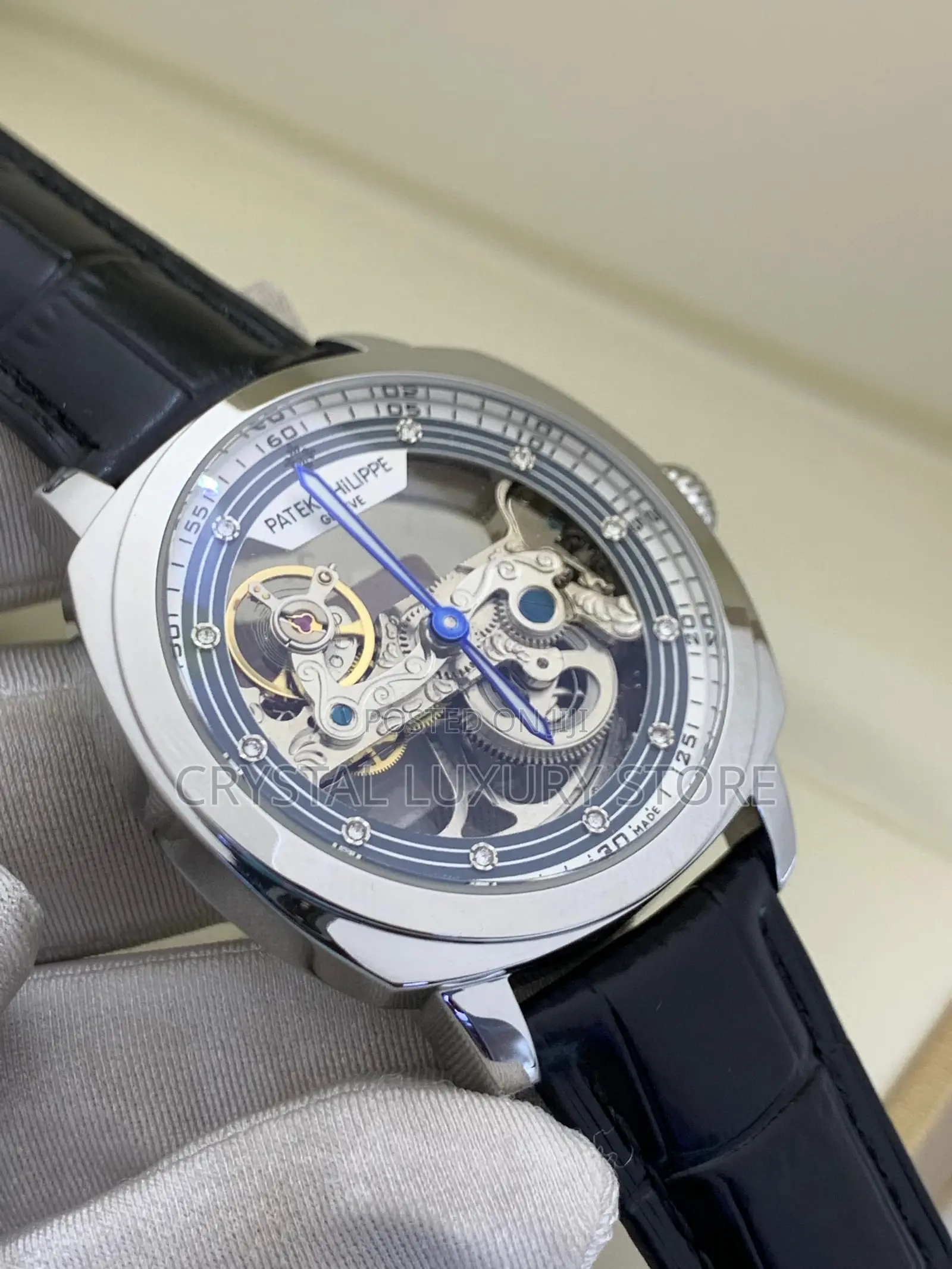 Patek Philippe Quality Luxury Men Automatic Engine Wristwatch
