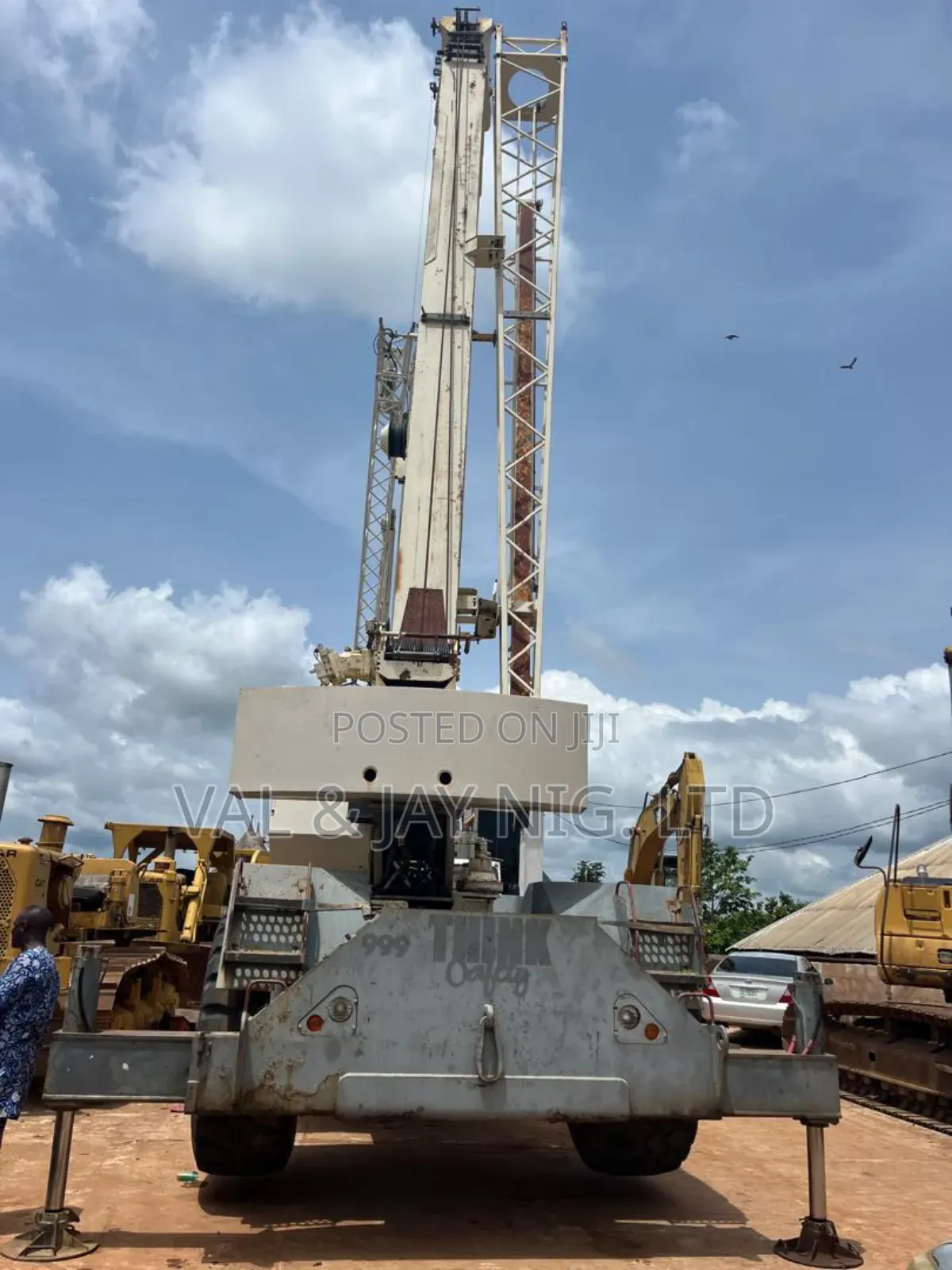 35 Tons Terex 4x4 Rough-Terrain Motor Crane - Foreign Use