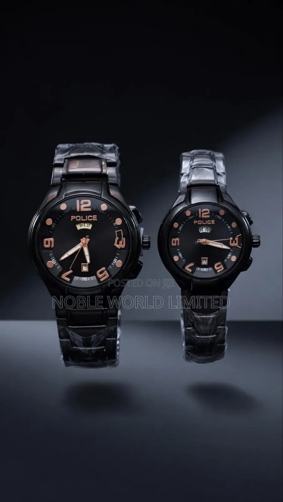 Police) Lamborghini Couples Rings (Gu 7g