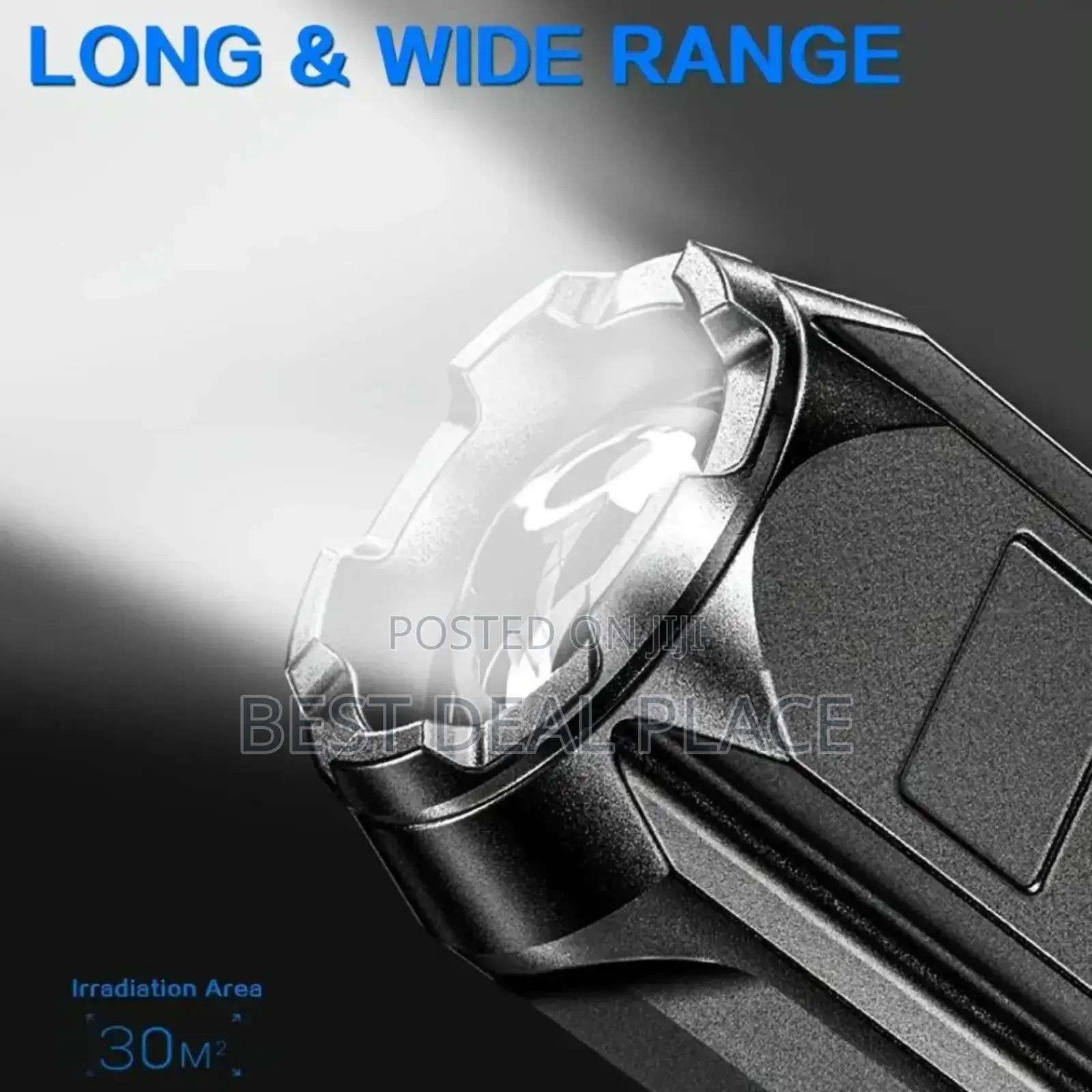 Rechargeable Powerful Flashlight (Super Bright Durable)