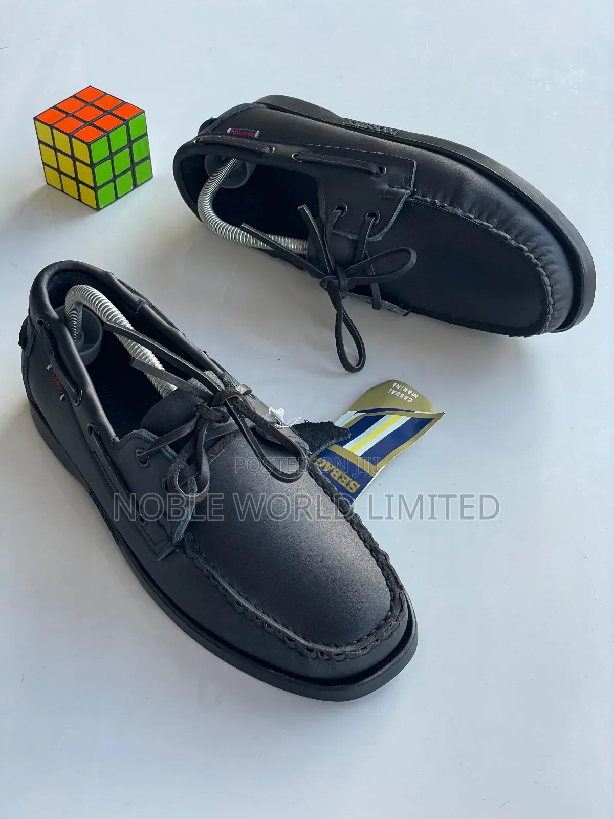Black Unisex Loafers Abl 6h