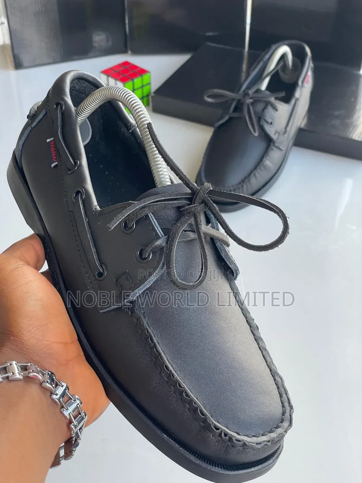 Black Unisex Loafers Abl 6h
