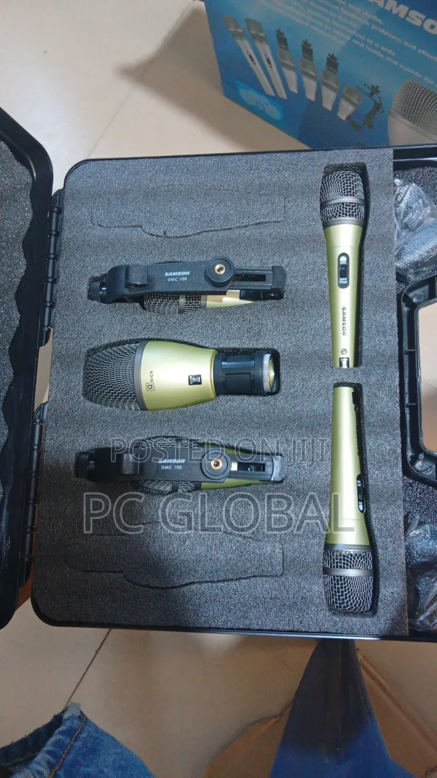 Drum Kit Microphone Samson 5 Set
