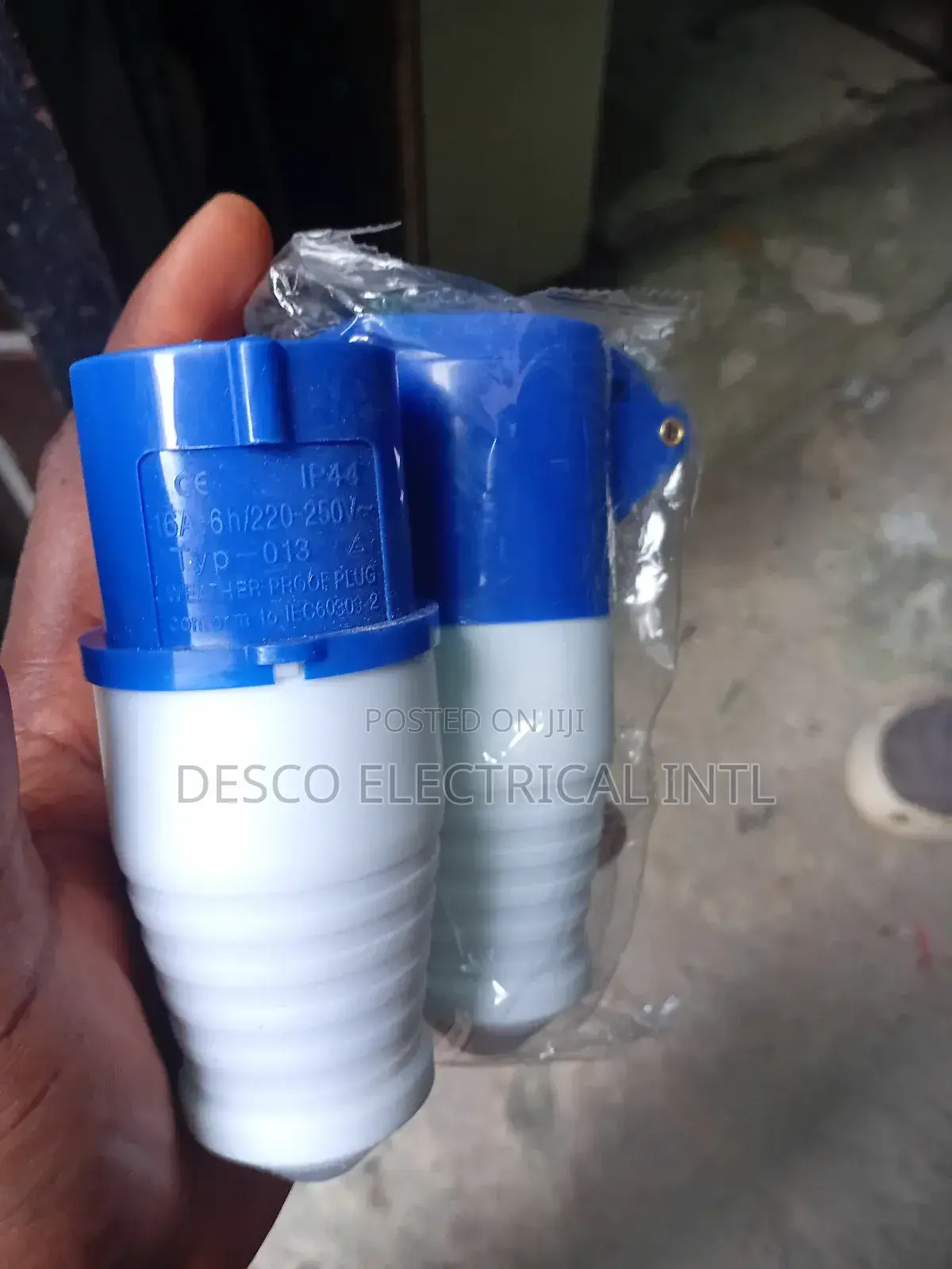 Original 13amps 3 Pin Industry Plug