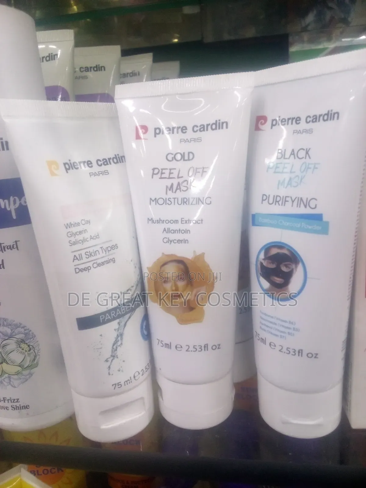 Pierre Cardin Paris Gold, Black Peel Off Mask